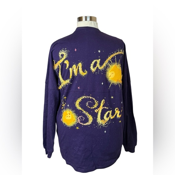 Disney Parks Wish Movie Spirit Jersey I'm A Star Purple Adult Size XXL  NWT - Picture 4 of 12